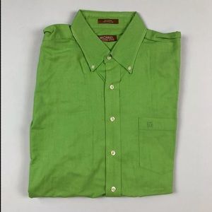 Michael Kors  MK Button Front Shirt  XL Collared